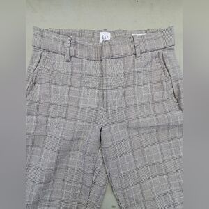 Gap gray plaid pant